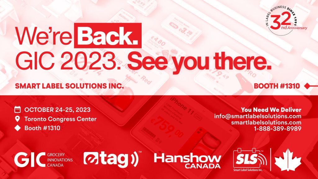 Smart Label Solutions™ Exhibiting at Grocery Innovations Canada 2023